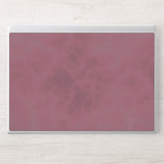 Mauve marble HP laptop skin