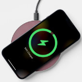 Mauve marble wireless charger (Phone)
