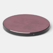 Mauve marble wireless charger (Front 2)