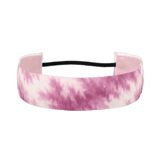 Mauve Opaline Tie-dye collection Athletic Headband