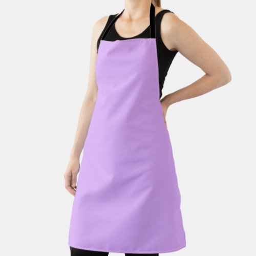 Mauve pale violet hex code e0b0ff apron