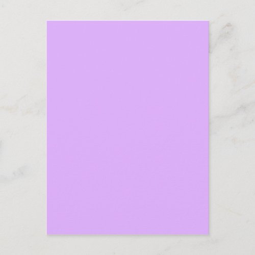 Mauve pale violet hex code e0b0ff postcard