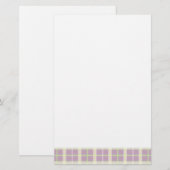 Mauve & Pastels Plaid (Front/Back)