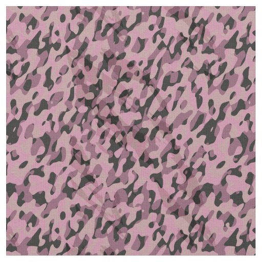 Mauve pink and Charcoal Camo abstract Fabric
