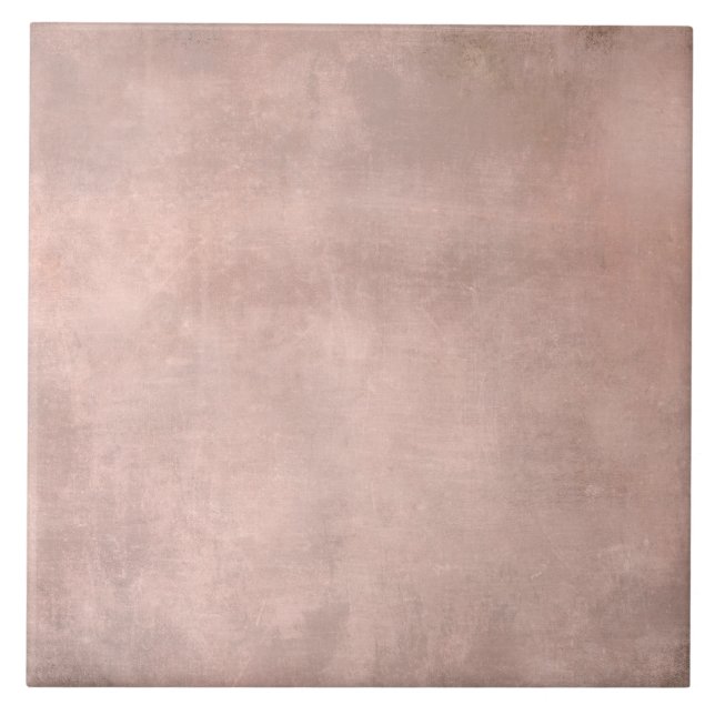 Mauve Pink Faux Rustic Ceramic Tile (Front)