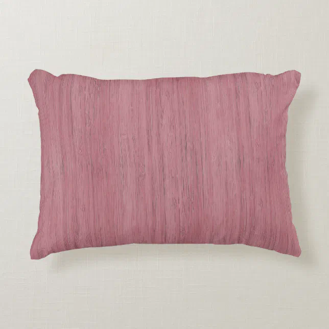 Mauve Purple Bamboo Wood Grain Look Decorative Pillow Zazzle
