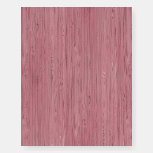 Mauve Purple Bamboo Wood Grain Look Foam Board