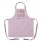 Mauve Purple Personalized Apron Custom Text & Logo
