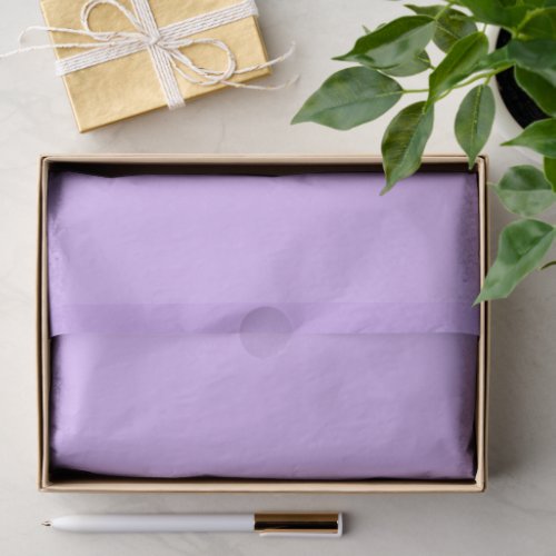 Mauve Purple Solid Color, Minimalist Elegant Chic Tissue Paper