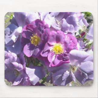 Mauve Roses Mouse Pad