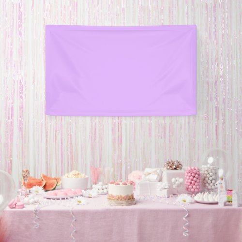 Mauve Solid Color Banner