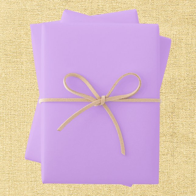 Mauve Solid Color Wrapping Paper Sheets (Creator Uploaded)