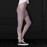 Mauve Strata | Dusty Pink and Rose Gold Agate Leggings<br><div class="desc">Gorgeous faux metallic rose gold foil strata in mystically romantic agate stone featuring beautiful ebbs and flowing fluid ink for a sophisticated marbled watercolor texture. The conceptual modern abstract aesthetic brings a soft luxury that adds a perfect pop of color and personal style. Also transferable to school/office supplies or decor...</div>