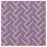 Mauve stripes diagonal weave pattern fabric