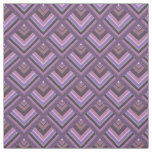 Mauve stripes scale pattern fabric
