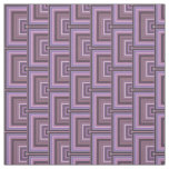 Mauve stripes square scales pattern fabric