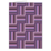 Mauve stripes weave pattern (Front)