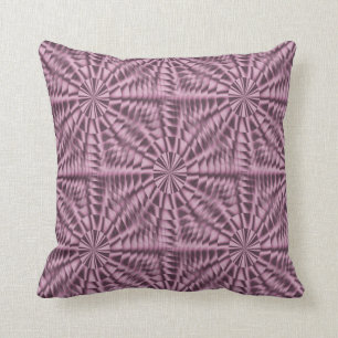 Mauve... Throw Pillow