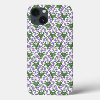 Mauve Violets on White iPad 2/3/4 Case-Mate Case