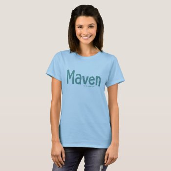 Maven: Let Me Connect You T-shirt by Old_Crow_Designs at Zazzle