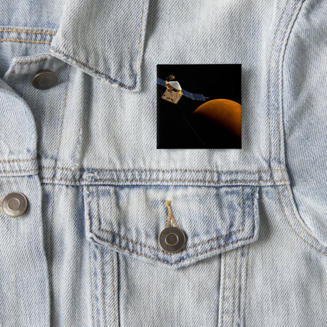 Maven Spacecraft. Button (In Situ)