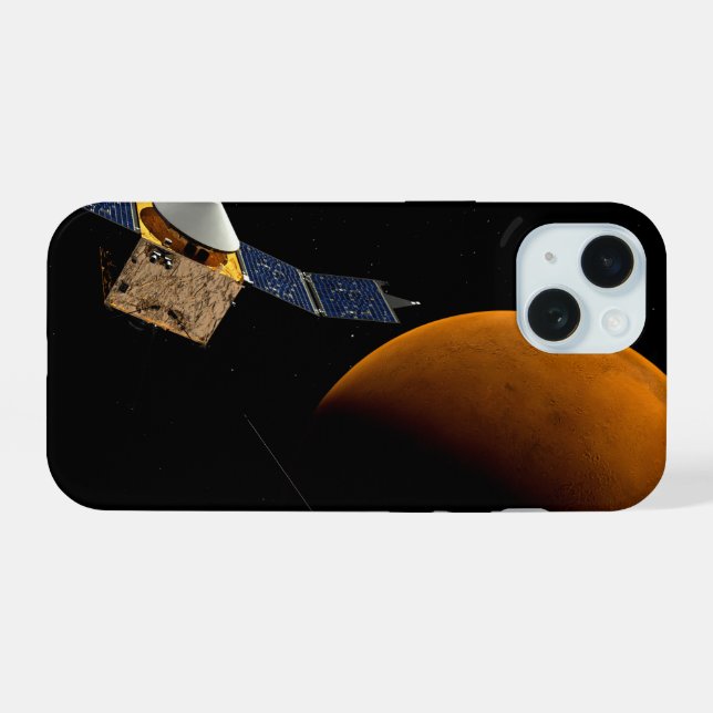 Maven Spacecraft. Iphone Case (Back Horizontal)