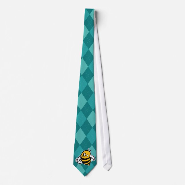 Maverick argyle neck tie (Front)