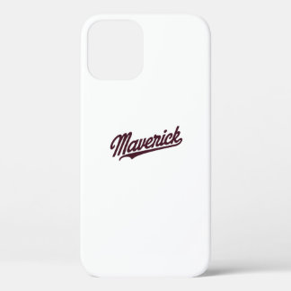 Maverick Typography Inspirational iPhone 12 Case