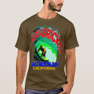 Mavericks Extreme Surf Half Moon Bay T-Shirt