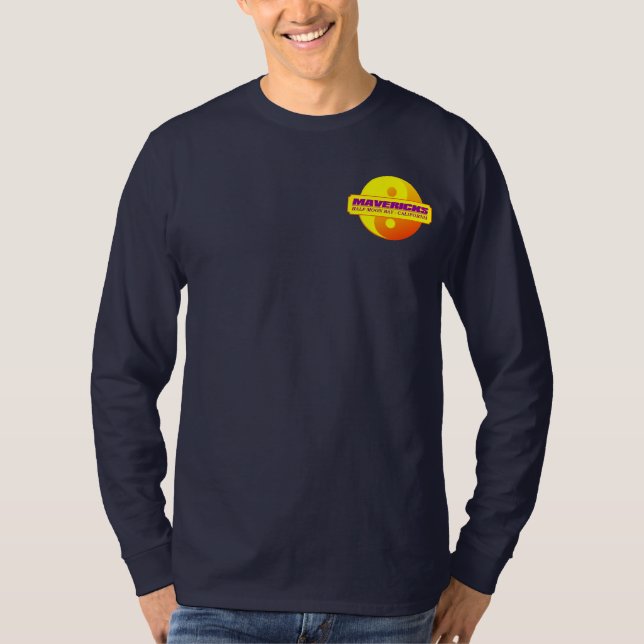 Mavericks -Half Moon Bay (Sunburst) T-Shirt (Front)