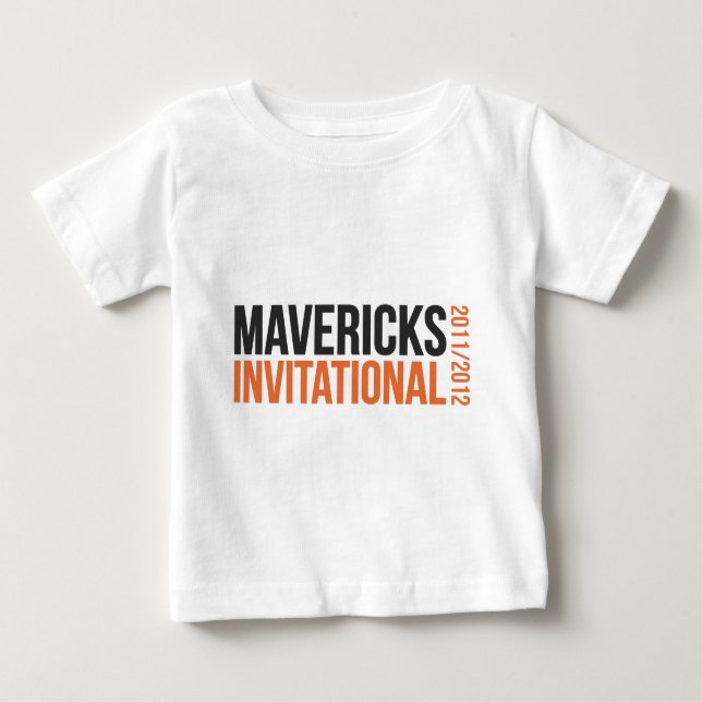 Mavericks Invitational Baby T-Shirt (Front)