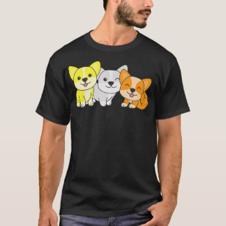 Maverique Flag Pride Lgbtq Dogs Maverique Corgi110 T-Shirt
