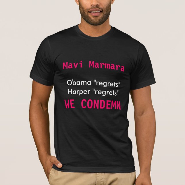 Mavi Marmara T-Shirt (Front)