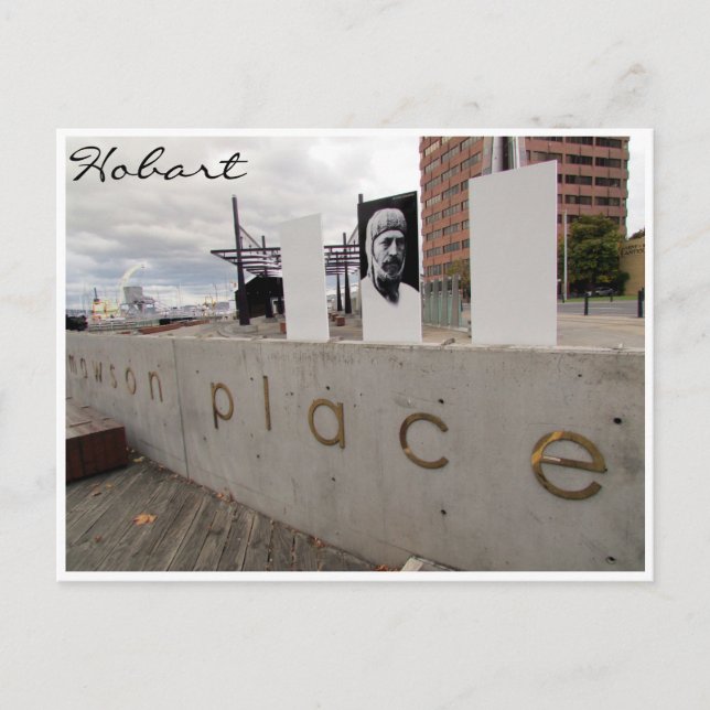 mawson place hobart postcard (Front)