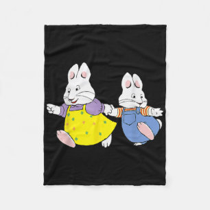Max And Birthday Decorations Ruby Bunny Fleece Blanket