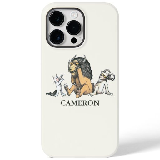 Max and the Wild Things Playing | Add Your Name Case-Mate iPhone 14 Pro Max Case