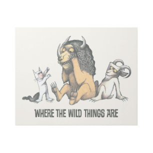 Max and the Wild Things Playing Gallery Wrap