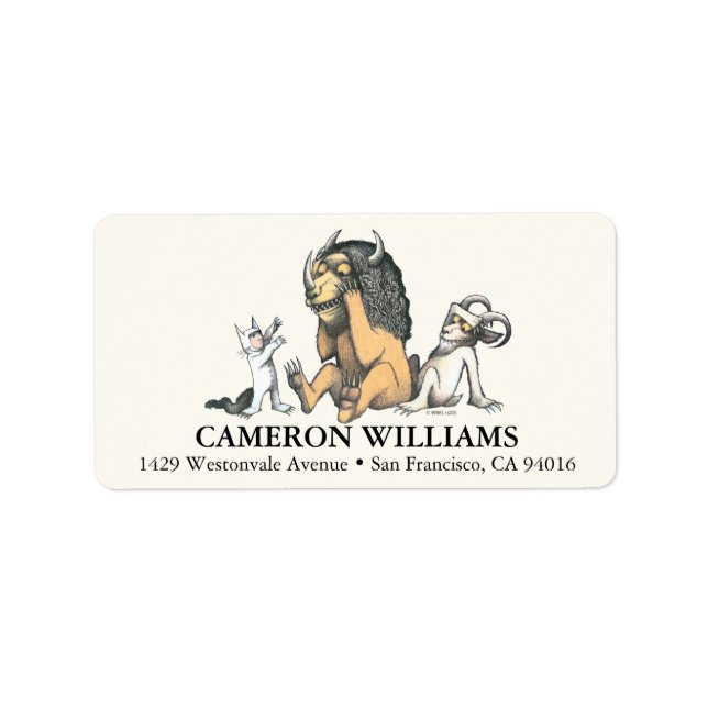 Max and the Wild Things Playing Label (Front)