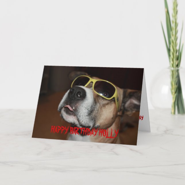 MAX Birthday Card (Front)