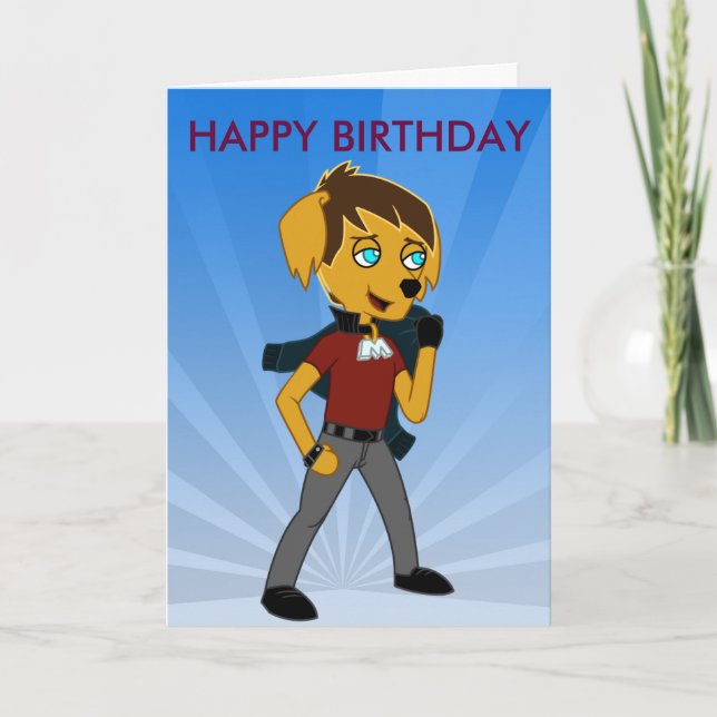 Max Birthday Card (Front)