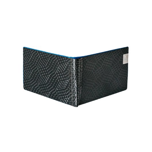 MAX Blue Wave - Carbon Fiber Wallet with RFID (Back)