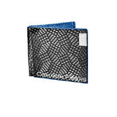 MAX Blue Wave - Carbon Fiber Wallet with RFID (Front Open)