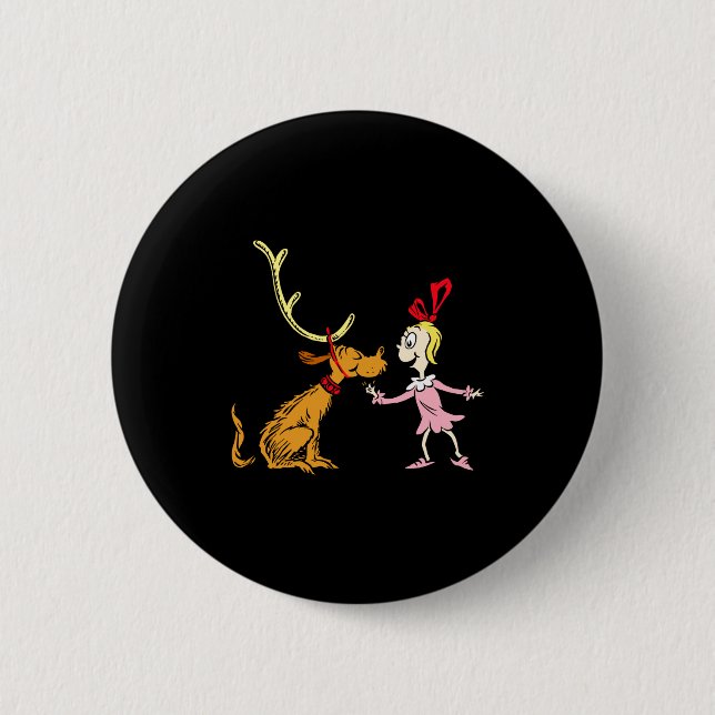 Max Cindy Lou Who Toddler  Button (Front)
