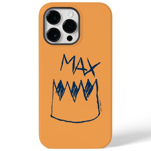 Max & Crown Sketch Case-Mate iPhone 14 Pro Max Case
