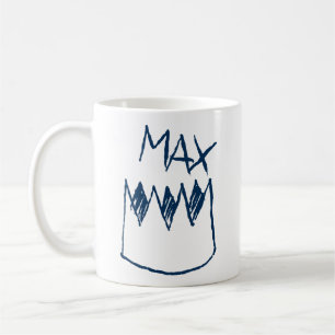 Max & Crown Sketch Coffee Mug