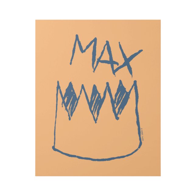 Max & Crown Sketch Gallery Wrap (Front)