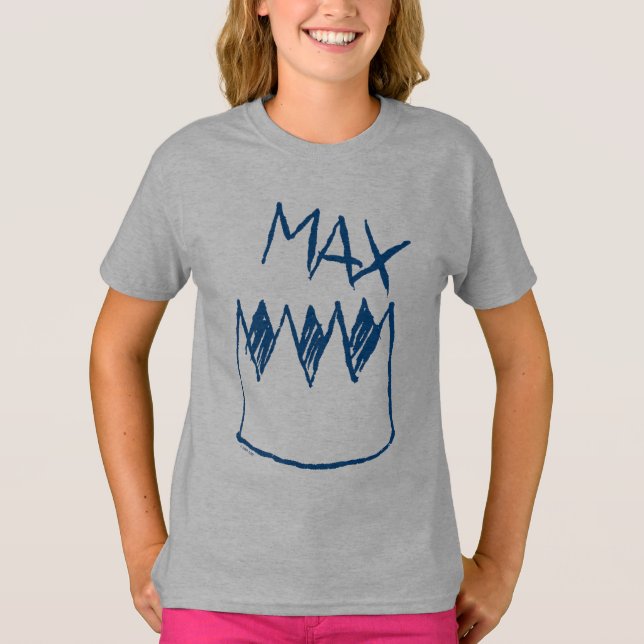 Max & Crown Sketch T-Shirt (Front)