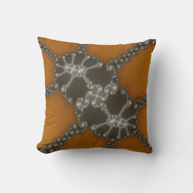 Max Delta Throw Pillow (Front)