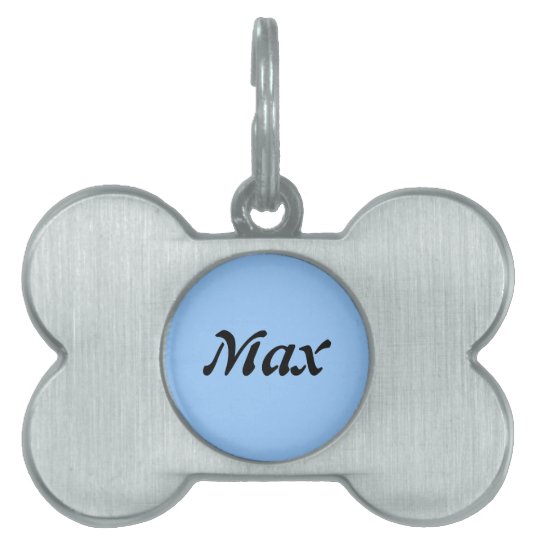 Max Dog's Name Tag | Zazzle.com