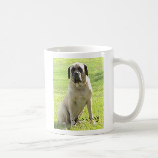 Max, English Mastiff Mug (Right)